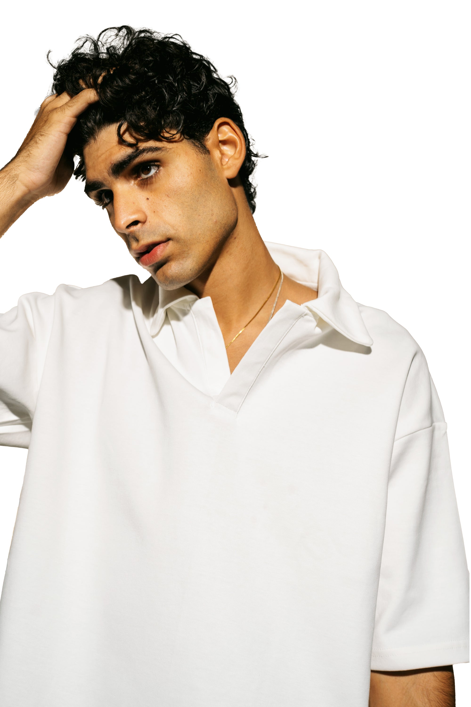 The KIK-Basic Polo in White