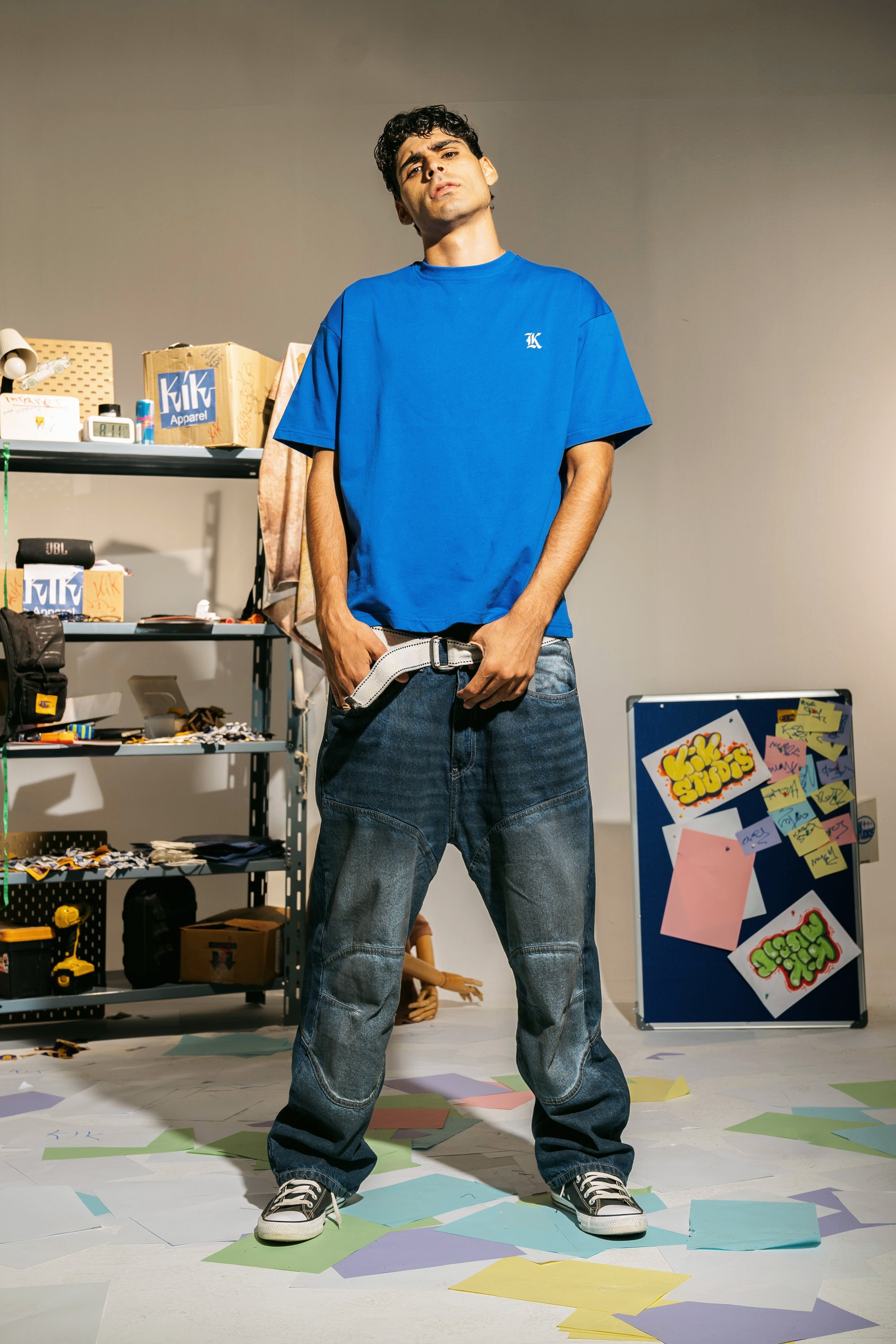 The KIK-Basic T-Shirt in Blue