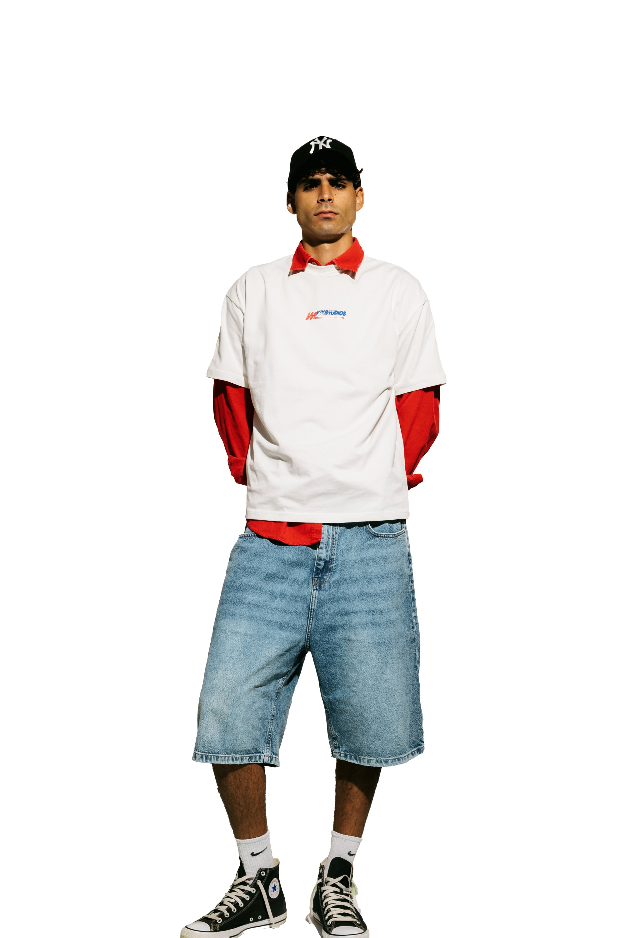 The KIK-Studio-Tee in White