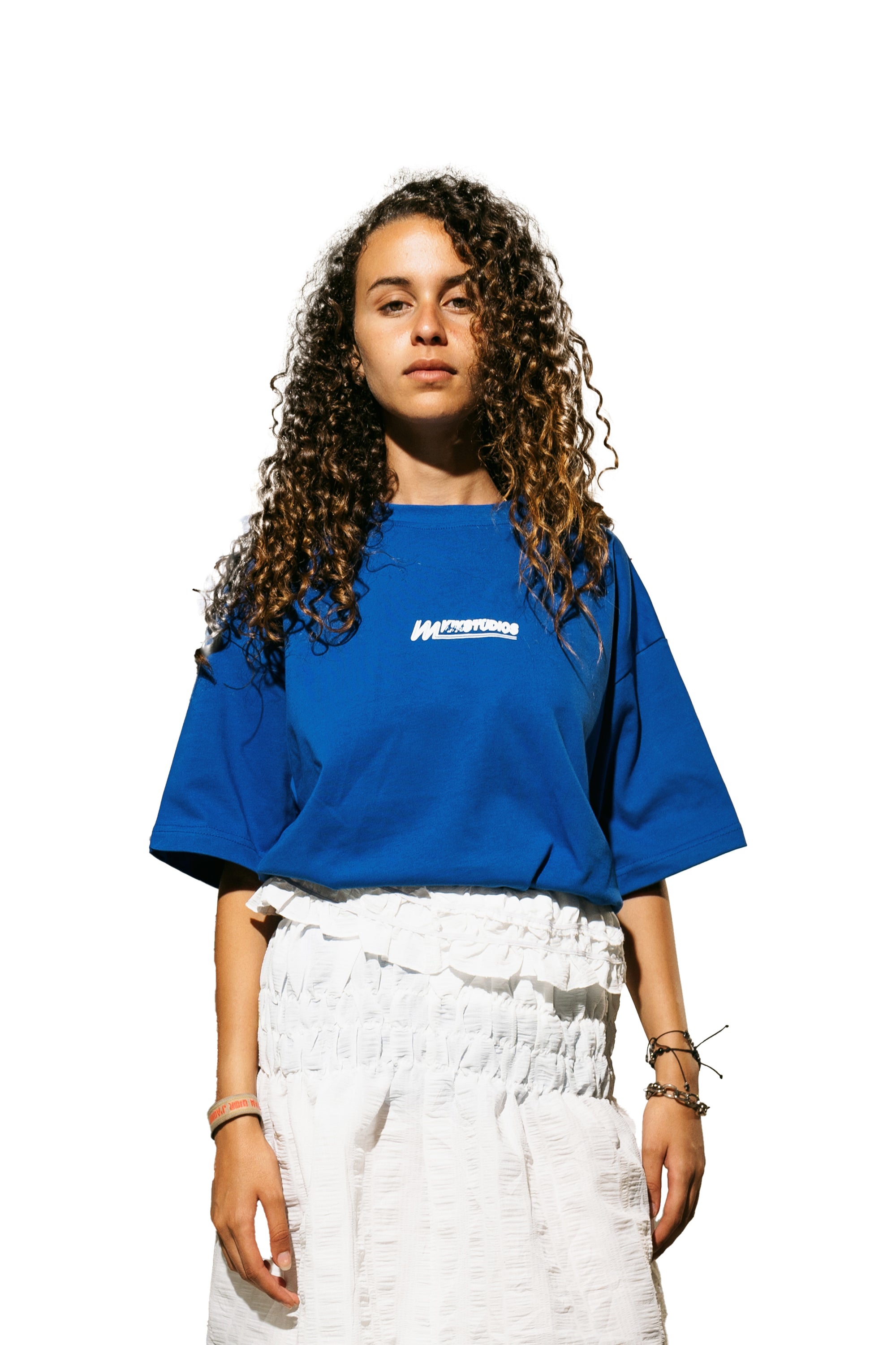 The KIK-Studio-Tee in Blue
