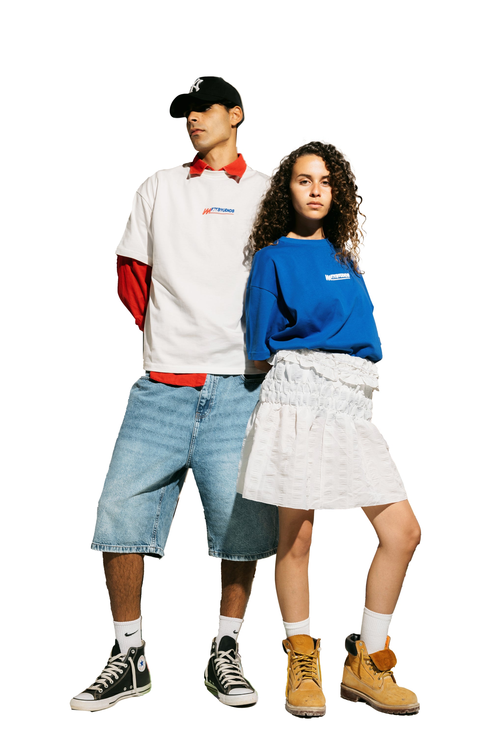 The KIK-Studio-Tee in Blue