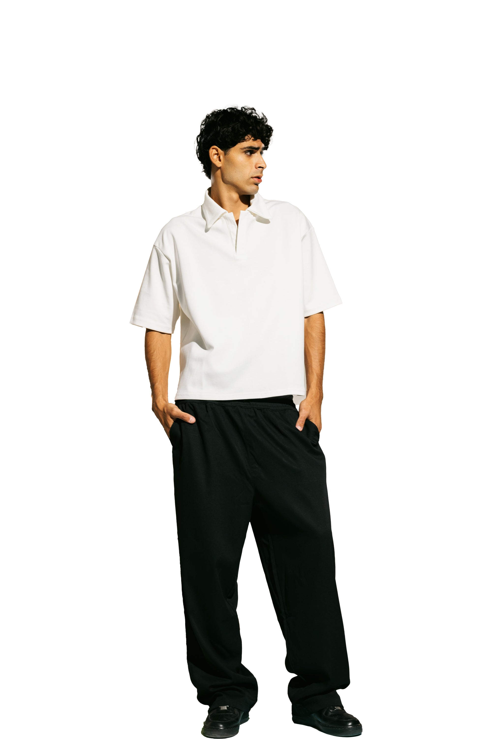 The KIK-Resist Short Sleeve Polo in White