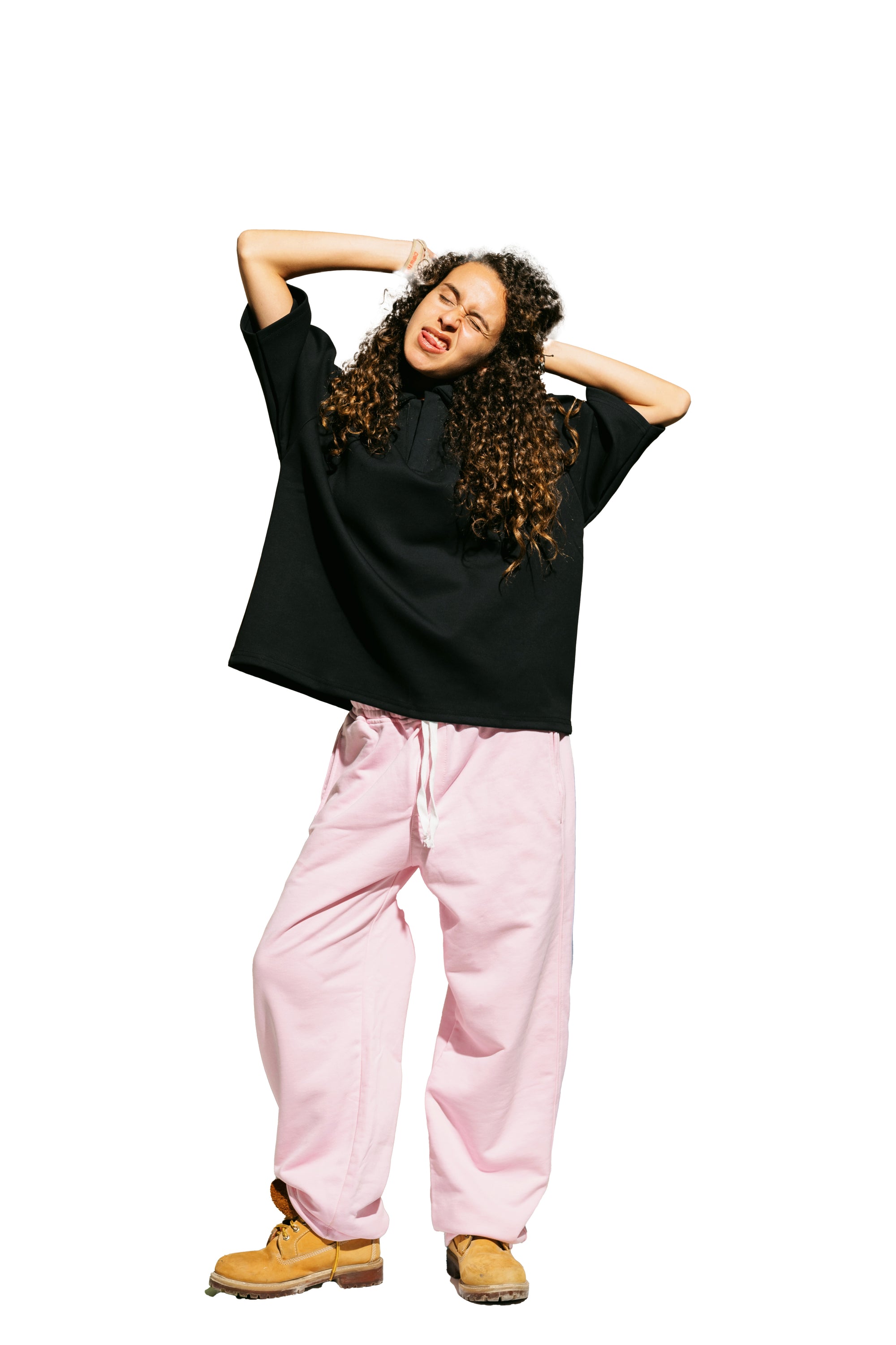 The KIK-Sweatpants in Pink