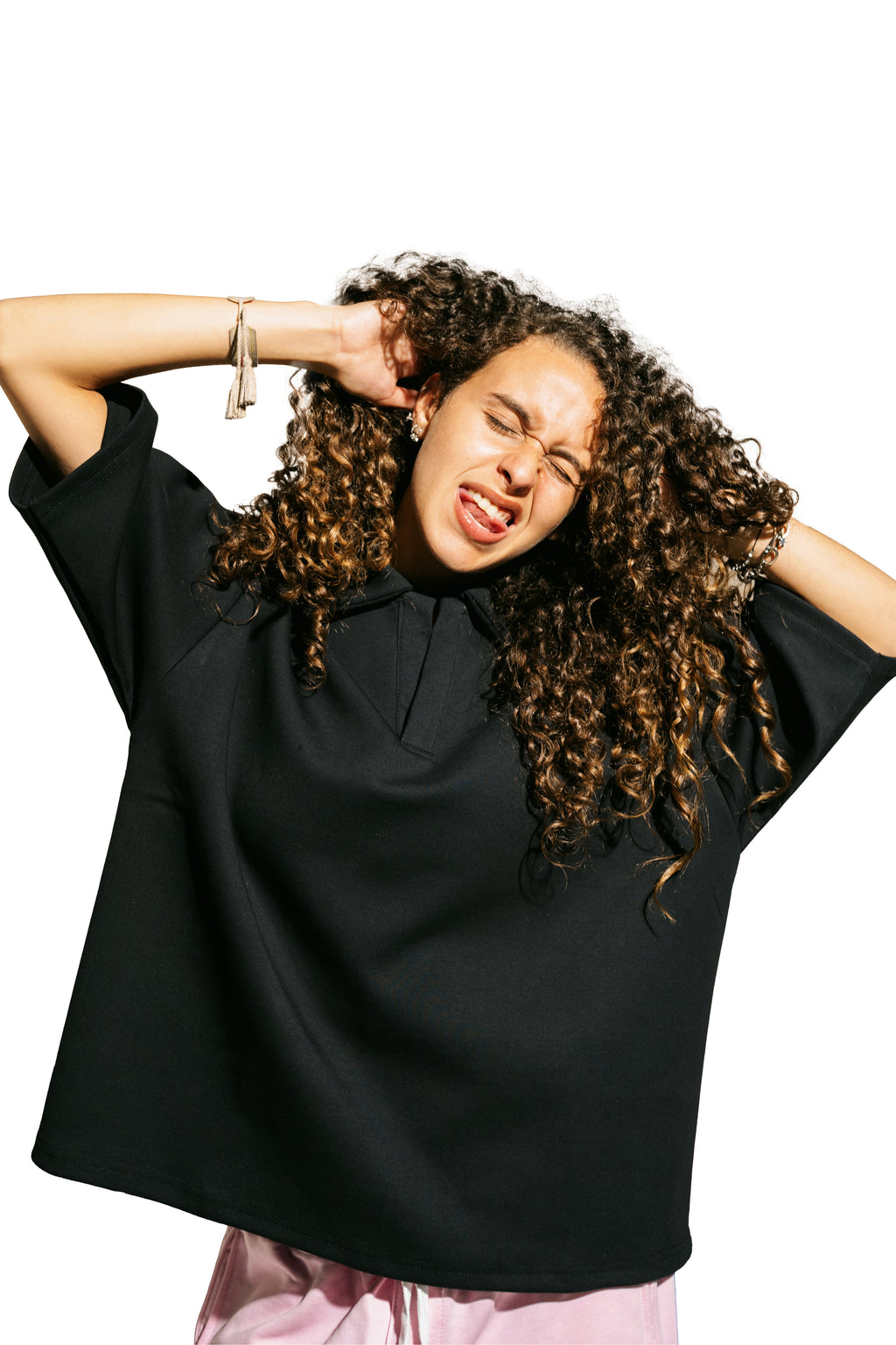 The KIK-Basic Polo in Black