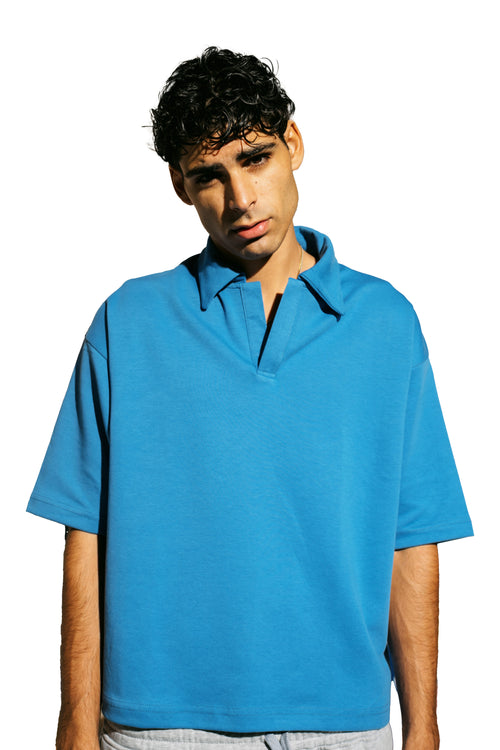 The KIK-Basic Polo in SKY BLUE