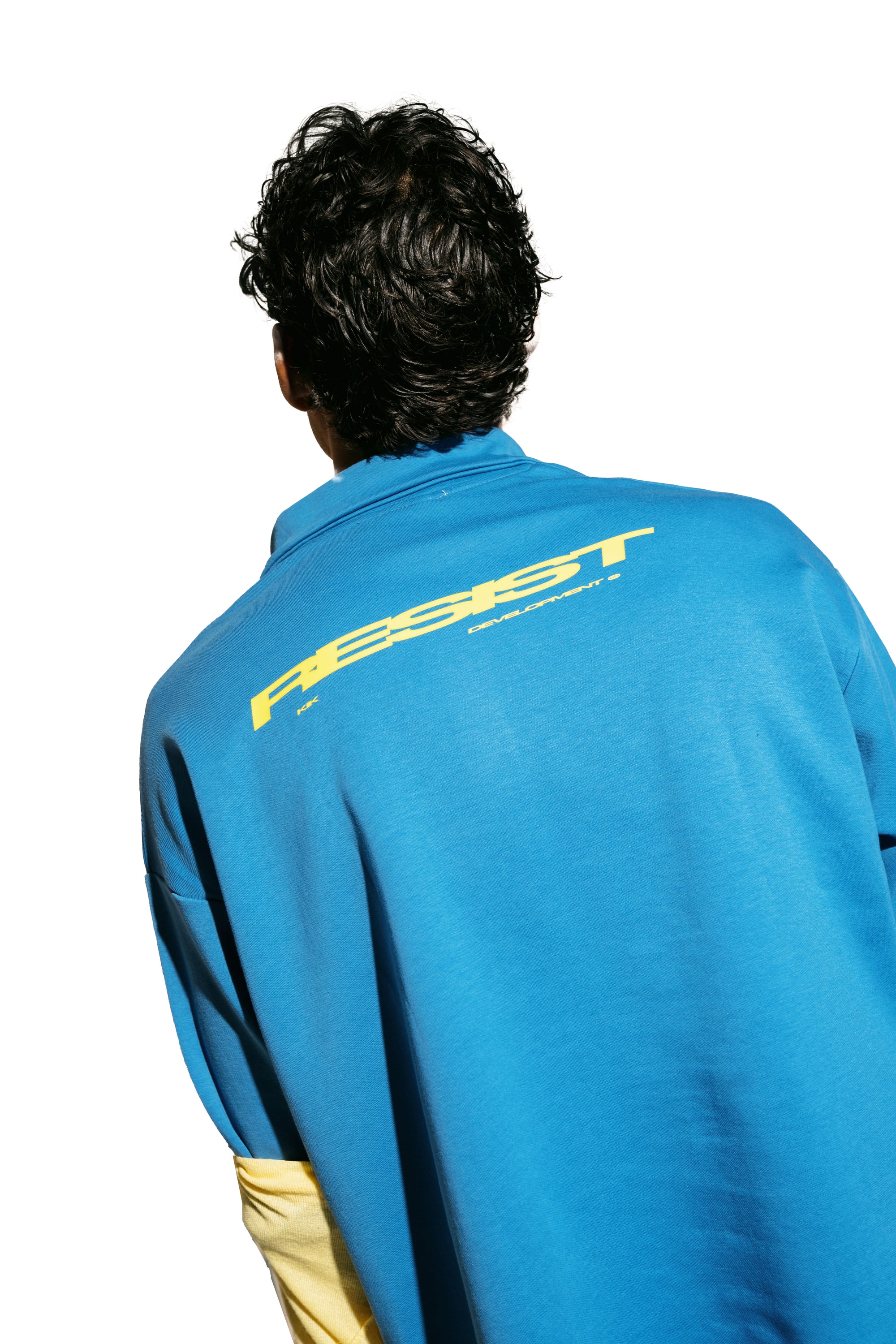 The KIK-Resist Short Sleeve Polo in Sky Blue