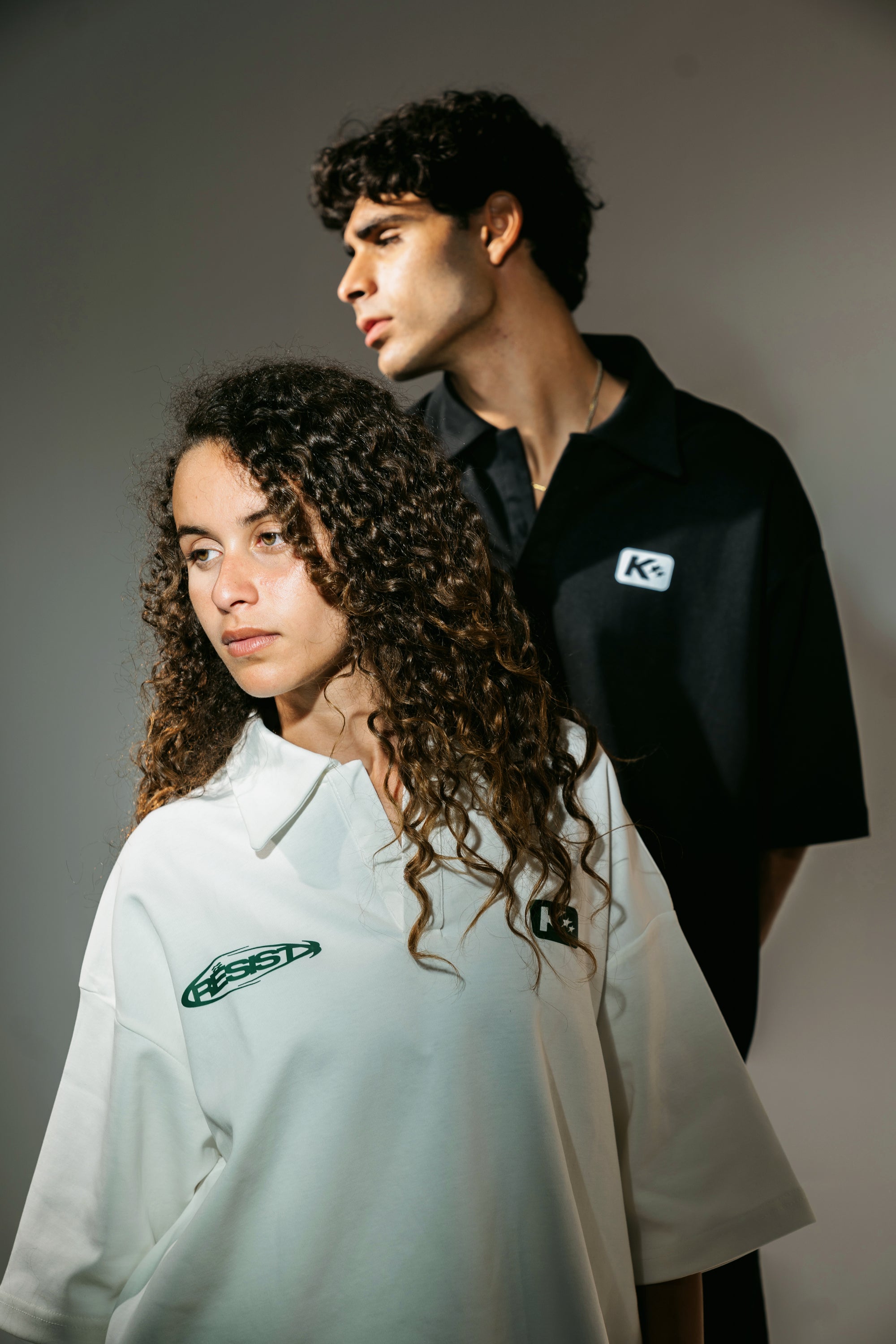 The KIK-Resist Short Sleeve Polo in Black